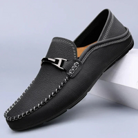 Montegro Leder Schuhe – Schwarz