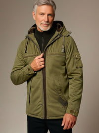 JACKSON – Die kuschelige Fleecejacke für kalte Tage – Grün