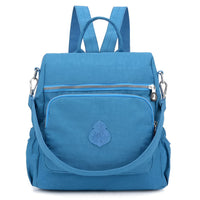 Diebstahlsicherer Rucksack Für Damen | Umhängetasche – Blau