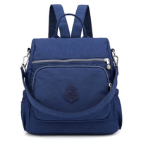 Diebstahlsicherer Rucksack Für Damen | Umhängetasche – Marine
