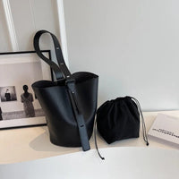 Blanca - Vielseitige Ledertasche – Schwarz