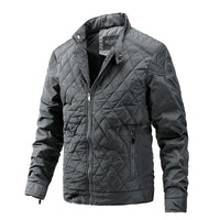 Klaus | Klassische jacke für Winter – Grau