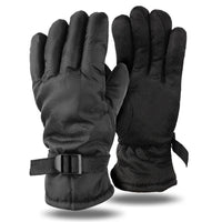 Unisex Handschuhe | Geschlossene Ausführung wetterbeständige Funktion – Schwarz