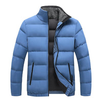 Bernd® | Premium Winterjacke mit Füllung – Blau