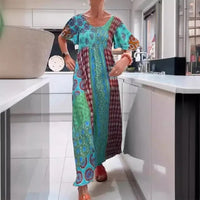 Marianna® | Einfache und lässige Sommerrobe – Hellblau