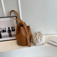 Blanca - Vielseitige Ledertasche – Braun