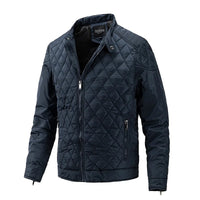 Klaus | Klassische jacke für Winter – Blau