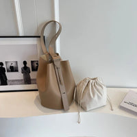 Blanca - Vielseitige Ledertasche – Beige