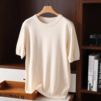 Elisa | Klassisches Kaschmirshirt von Elliot – Beige