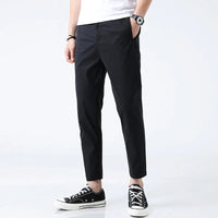 Elias | Hana Chino Hose mit feiner Silhouette Herren – Schwarz