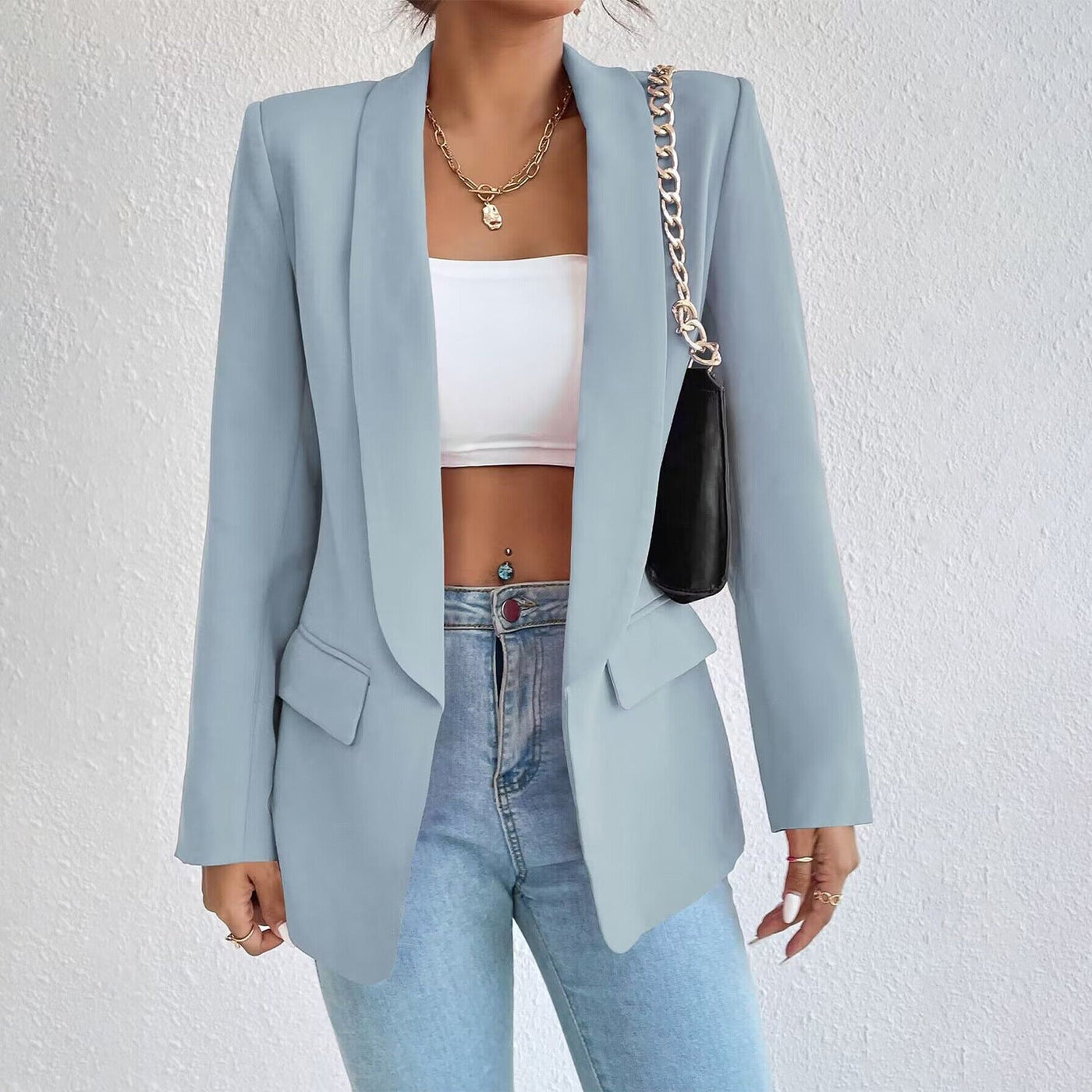 Blazer für Damen – Elegante lange Sommerjacke