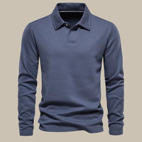 Poloshirt für Herren - Premium Kurzarm Poloshirt für den Sommer – Blau