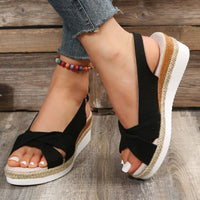 Lucinda | Orthopädische Freizeit-Sandalen – Schwarz