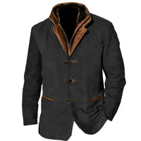 Vincent | Vintage Winterjacke – Schwarz