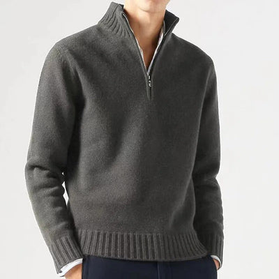 Rolk | Rollkragenpullover mit Reißverschluss
