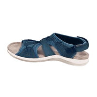 Daphne™ - Modische, verstellbare Sommersandalen mit Fußgewölbestütze – Marine