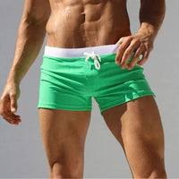 Schwimmshorts für Herren - Sommerliche Schnelltrocknende Kurze Speedo Badehose – Grün
