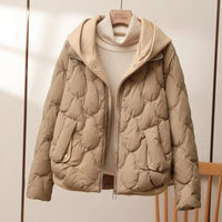 Gemütliche, bequeme Winterjacke – Khaki