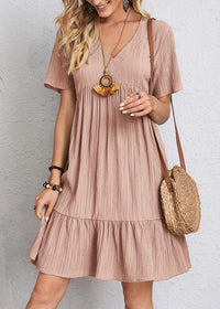 Danique - Elegantes und Sportliches Kleid – Rosa