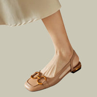 Heidi-Mode | Frauen Bequeme Flache Orthopädische Sandalen – Braun