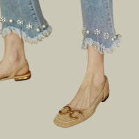 Heidi-Mode | Frauen Bequeme Flache Orthopädische Sandalen – Khaki