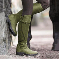 Wasserdichte Hohe Damenstiefel – Grün