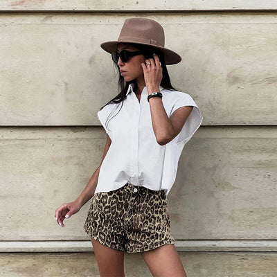 Dalia - Leoparden Sexy Shorts