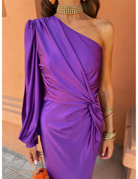 Elisa  | Langes Sommerkleid – VIOLETTA (Fast ausverkauft)