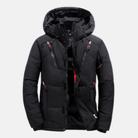 Chester™ - Elegante und Wasserdichte Warme Daunenjacke – Schwarz