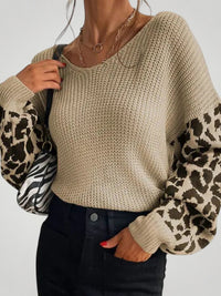 Mila | Vielseitiger Strickpullover Damen stylisch & cozy – Aprikose