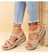 Hanny™ | Stilvolle & bequeme orthopädische Sandalen – Beige