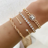Jacoba® | Calvina Armbandset | Gold – Gold