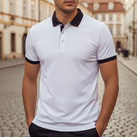 Lennart | Herren Kurzarm Poloshirt Regular Fit – Weiß
