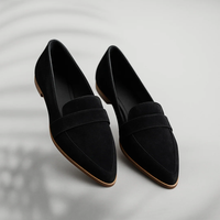 Waltraud | Orthopädische Freizeit-Loafer – Schwarz