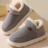 Warme weiche Schuhe für Damen | Winter – Grau