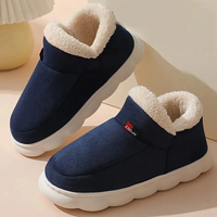 Warme weiche Schuhe für Damen | Winter – Marine