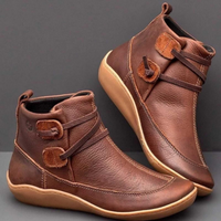 Wasserdichte Damenstiefeletten | Bequem – Braun