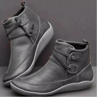 Wasserdichte Damenstiefeletten | Bequem – Grau