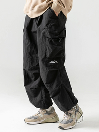 Wasserdichte Wanderhosen für Herren | Baggy – Schwarz