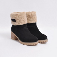 Thelma | Wärmegefütterte Damenstiefel – SCHWARZ