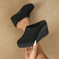 Alba | Elegante Sandalen – Vollschwarz