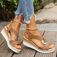 Lara | Premium Sandalen – Braun