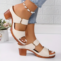 Annina - Modische Orthopädische Sandalen – Weiß