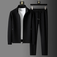 Werner | Premium Herren Trainingsanzug – Schwarz