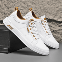 Jonas | Elegante Leder-Sneaker – Weiß
