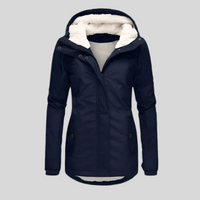 Wetterfeste Winterjacke für Damen | Warme – Marine