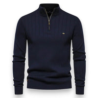 Maciej - Hochwertiger Komfort Pullover – Marine