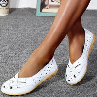 Myla |  Orthopädische, atmungsaktive Sandalen – Weiß