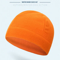 Wilma | Damen Winddichte Warme Strickmütze – Orange