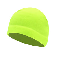 Wilma | Damen Winddichte Warme Strickmütze – Neon Gelb